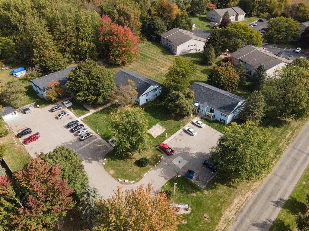 Aerial 40 Glenn Ave, Qunicy, MI 49082