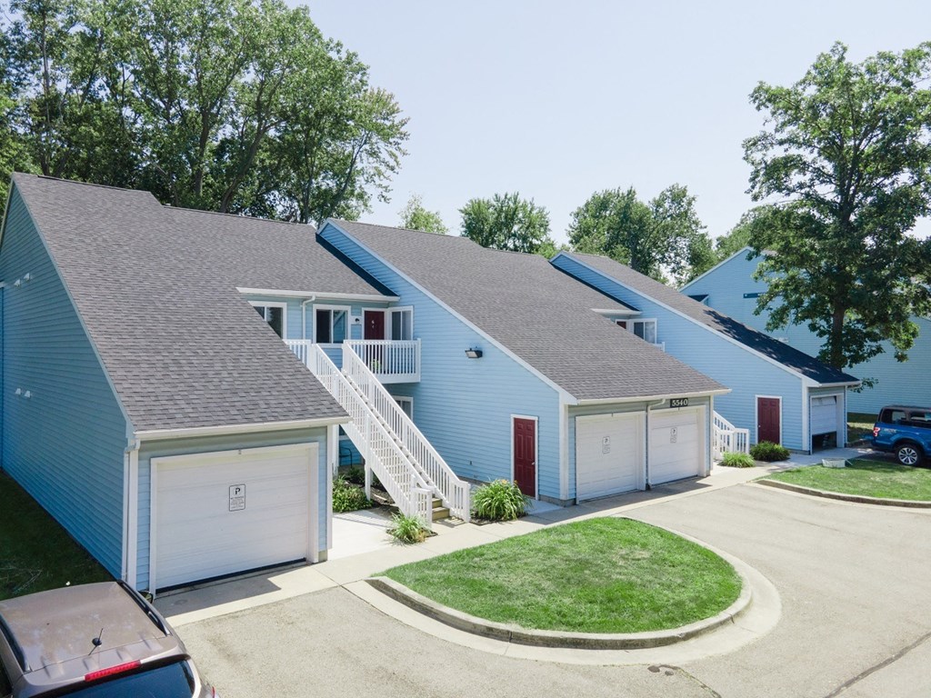 Universally Attached And Detached Garages at Raleigh House Apartments, MRD Apartments, East Lansing, 48823