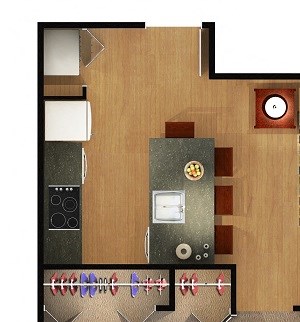Two Bedroom Two Bedroom One Bathroom