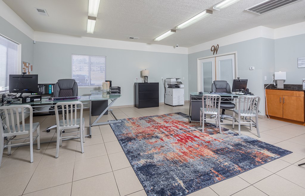 Office Interior  at Walker Estates Apartments, Augusta, GA
