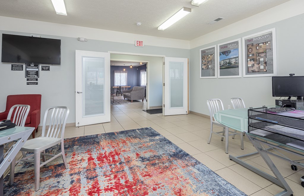 Office Interior  at Walker Estates Apartments, Georgia