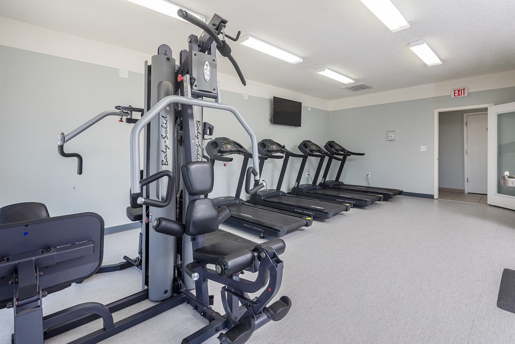 Weight Room  at Walker Estates Apartments, Augusta, GA, 30906