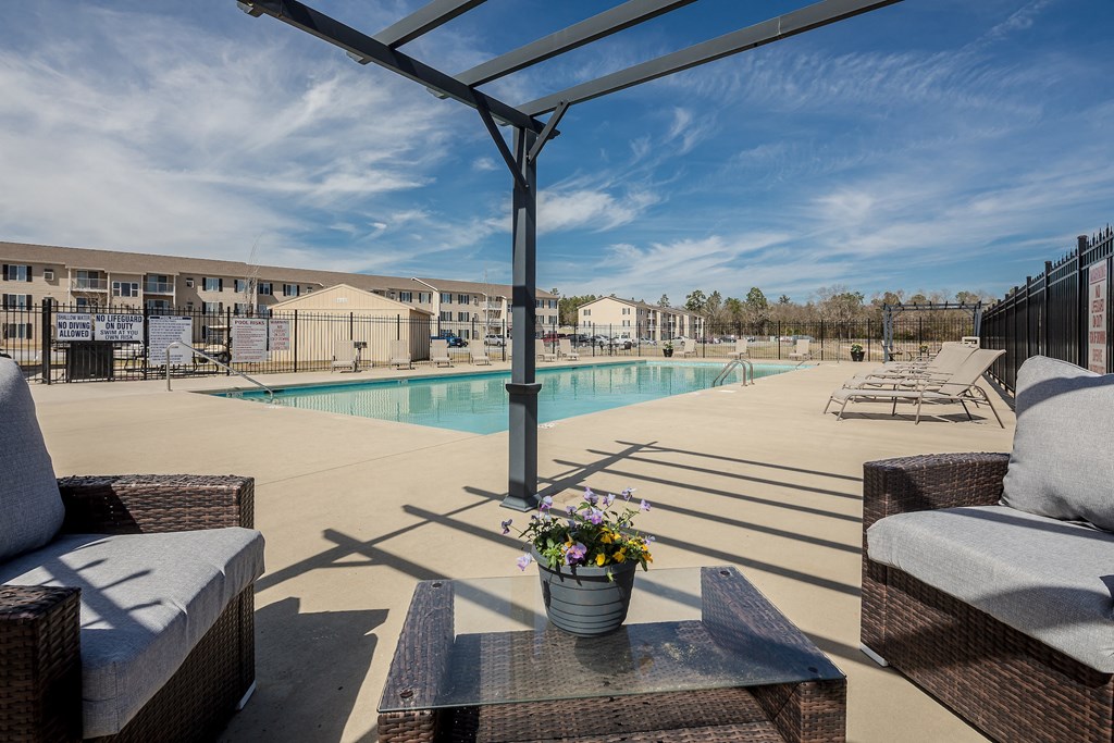 Poolside  at Walker Estates Apartments, Georgia