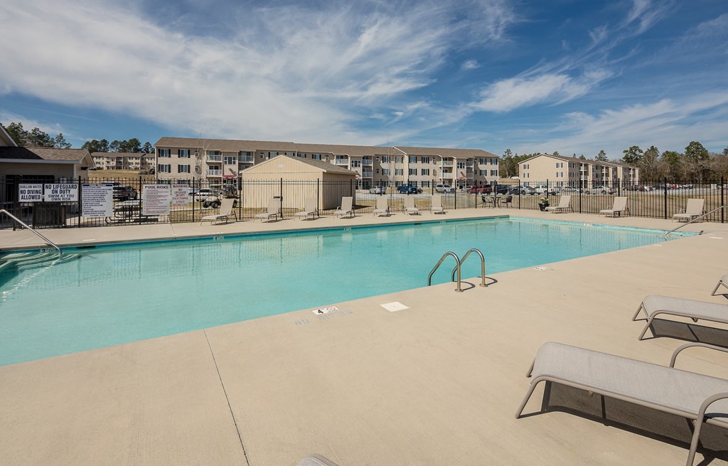 Pool  at Walker Estates Apartments, Augusta