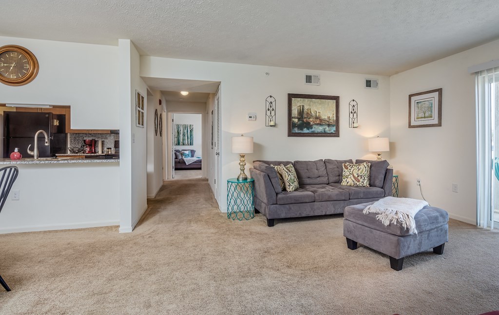 Hallway  at Walker Estates Apartments, Augusta