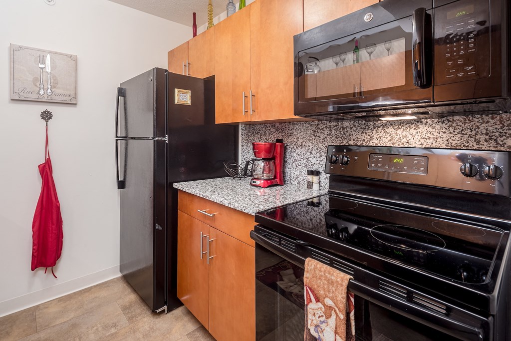 Kitchen  at Walker Estates Apartments, Augusta, Georgia