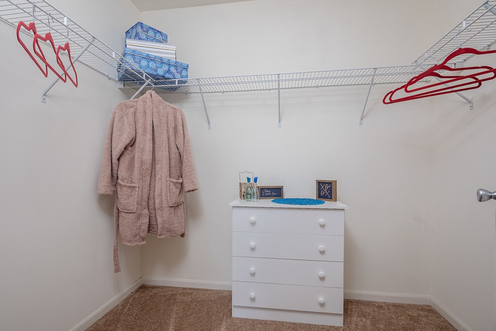 Master Bedroom Closet  at Walker Estates Apartments, Georgia