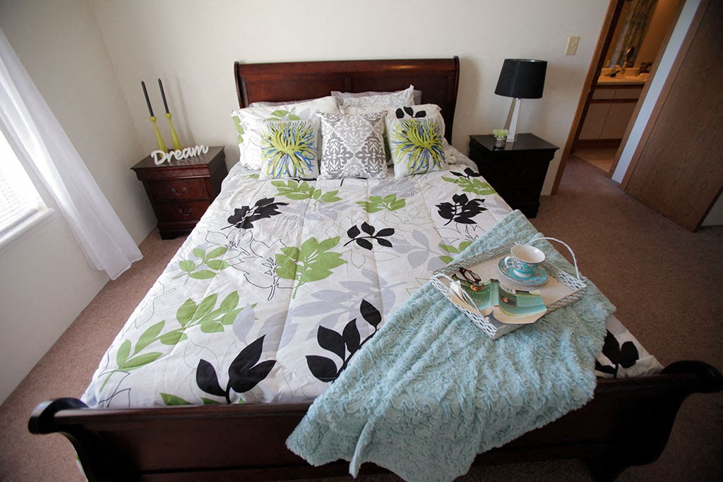 Fresh Bedroom Decor at Van Horne Estates Apartments, El Paso, 79934