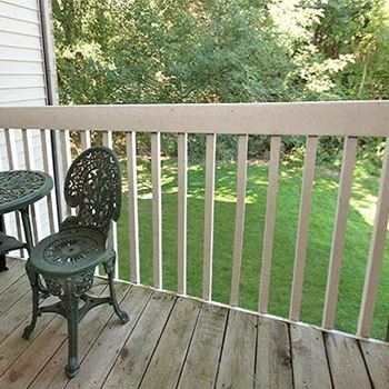 Balcony at McClellan Estates Apartments, Marshall, MI