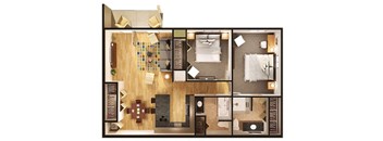 Two Bedroom Two Bathroom at Dutton Estates, Saint Clair, Michigan