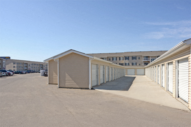 Onsite Self Storage Units  at Geary Estates Apartments, MRD Conventional,  Kansas, 66441