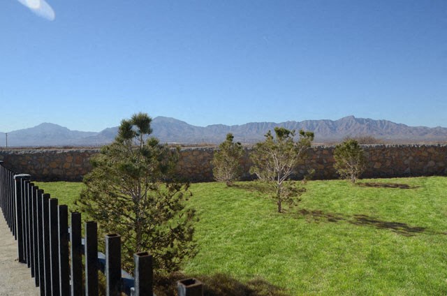 Manicured Greenspace with Trees at Van Horne Estates Apartments, El Paso, TX, 79934