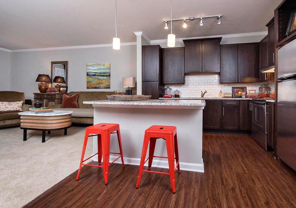 Luxury kitchen at Walton Riverwood, Atlanta