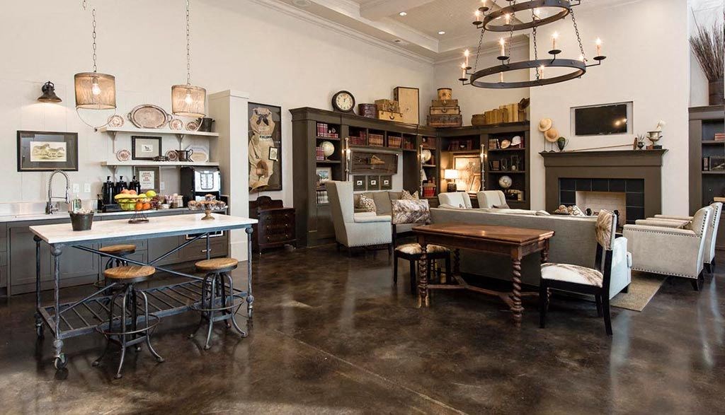 Clubhouse great room at Walton Riverwood, Georgia