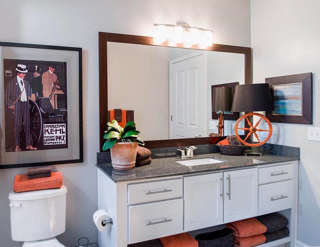 Luxurious bathrooms at Westside in Georgia, 30318