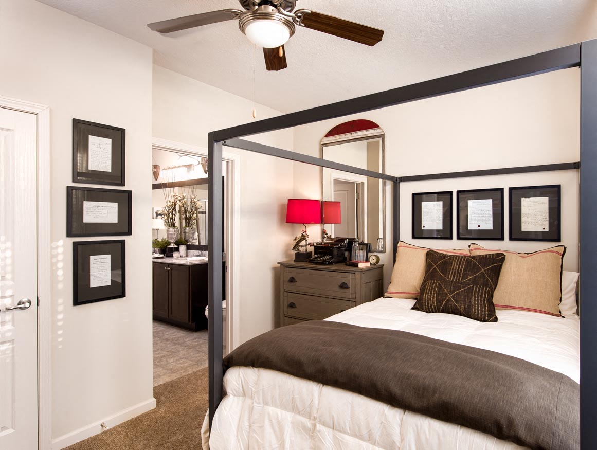 Walton Bluegrass Model Bedroom