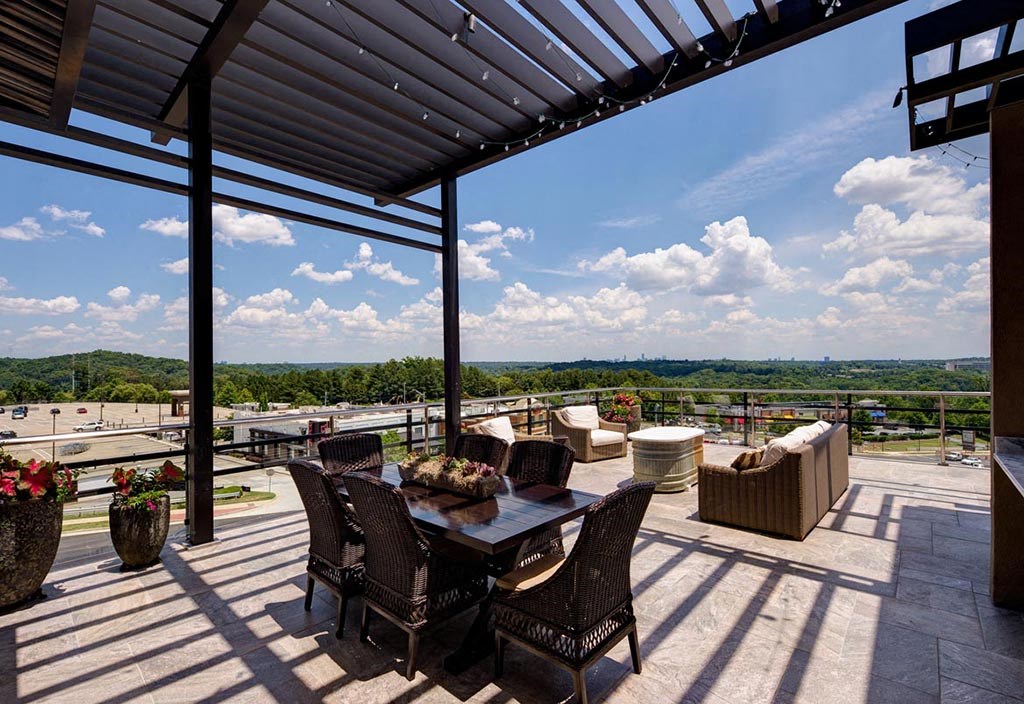 Skydeck with Skyline views at Riverwood, Atlanta, GA 30339