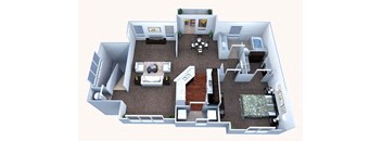 A3 Floor Plan at Walton Bluegrass, Alpharetta