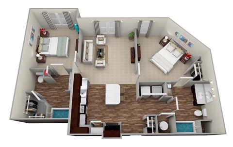Legacy at Walton Trail B1 Floor Plan