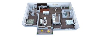 B3 Floor Plan at Walton Bluegrass, Georgia, 30005