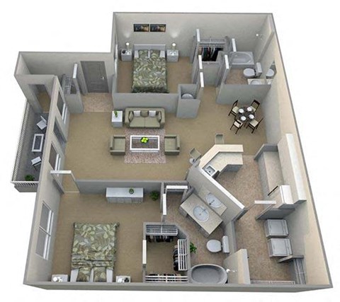 Briarwood Floor Plan at Walton Vinings, Georgia