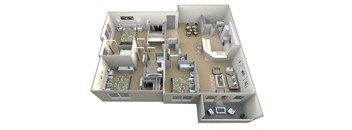 Camden floor plan at Walton Vinings, Georgia, 30080