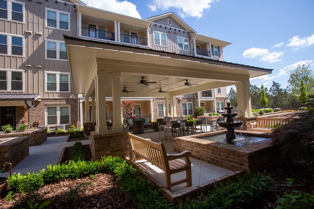 Legacy at Walton Heights Fountain Courtyard