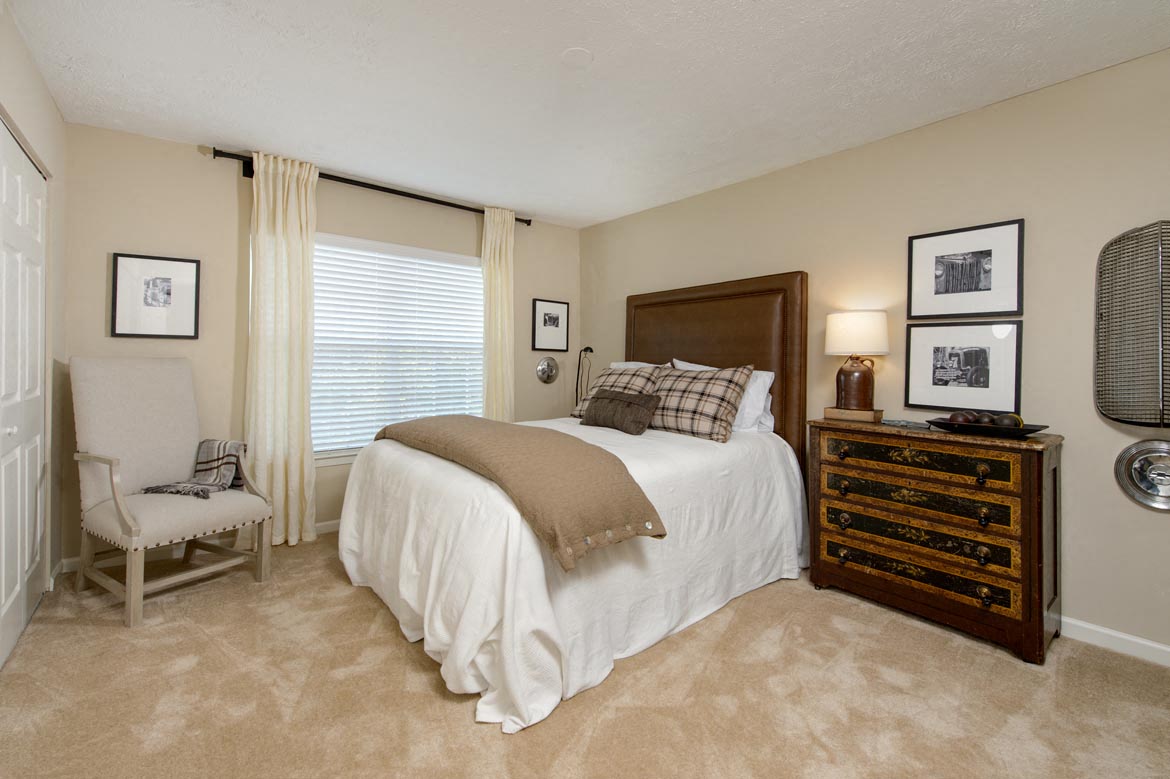 Walton Grove Model Apartment Bedroom, Smyrna GA