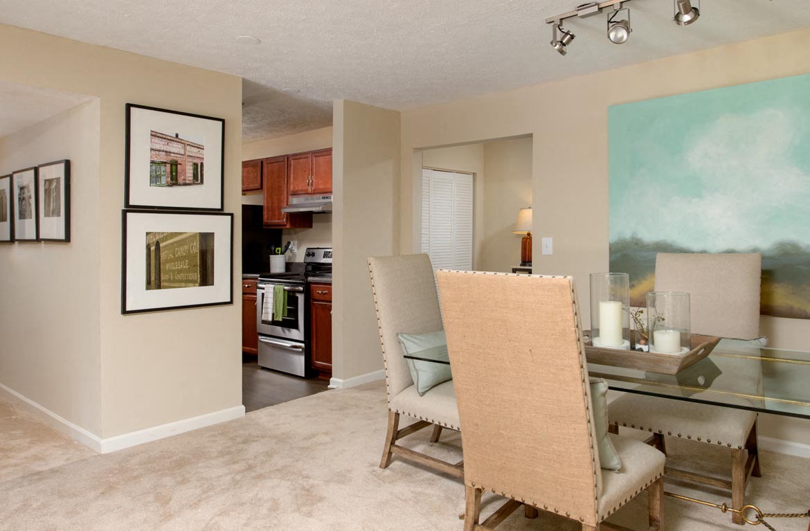 Walton Grove Model Apartment Dining Area, Smyrna GA