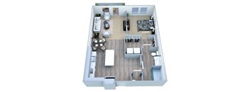 Walton Fayetteville 1 bedroom apartment our floor plans include a large living room and walk-in closet  at Walton Fayetteville, Fayetteville, GA