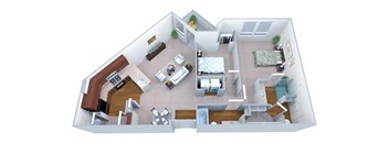 Legacy at Walton Heights B2 Floor Plan