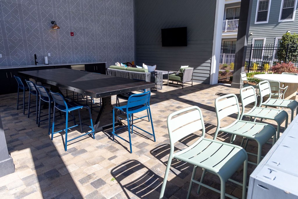 Outdoor Lounge at Walton Fayetteville, Fayetteville, 30214