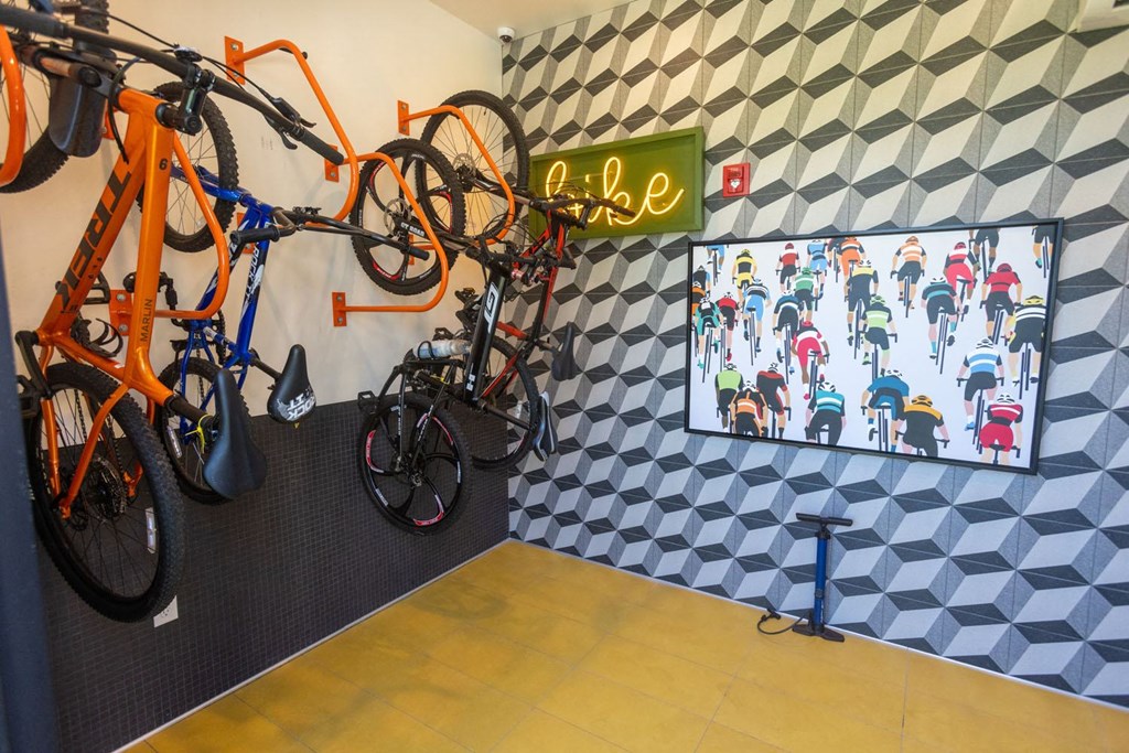 Walton Fayetteville bike storage