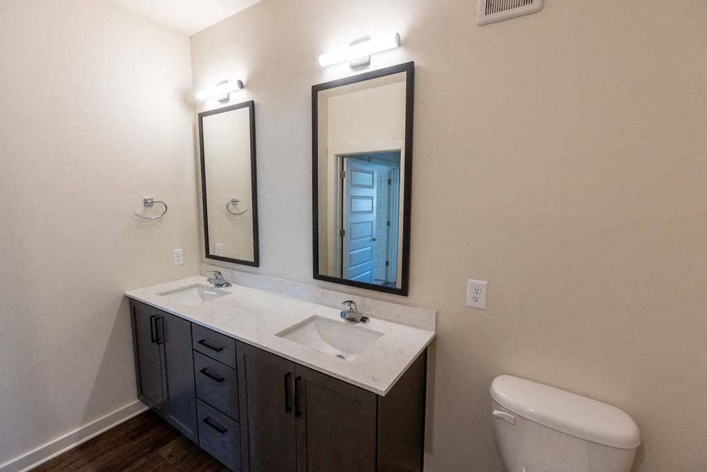 model bathroom at Walton Fayetteville, Fayetteville, GA