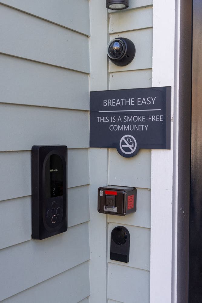Walton Fayetteville gated access smoke free