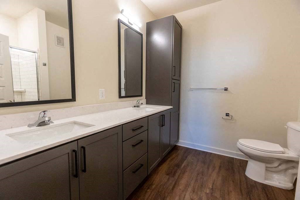 Master Bathroom Double Sink at Walton Fayetteville, Georgia