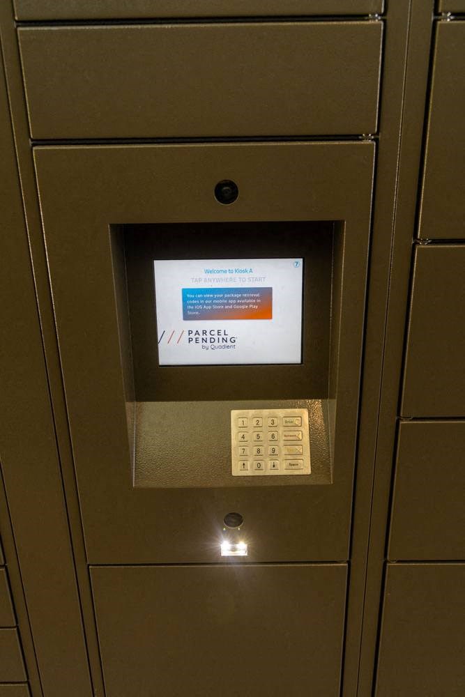 Walton Fayetteville package lockers