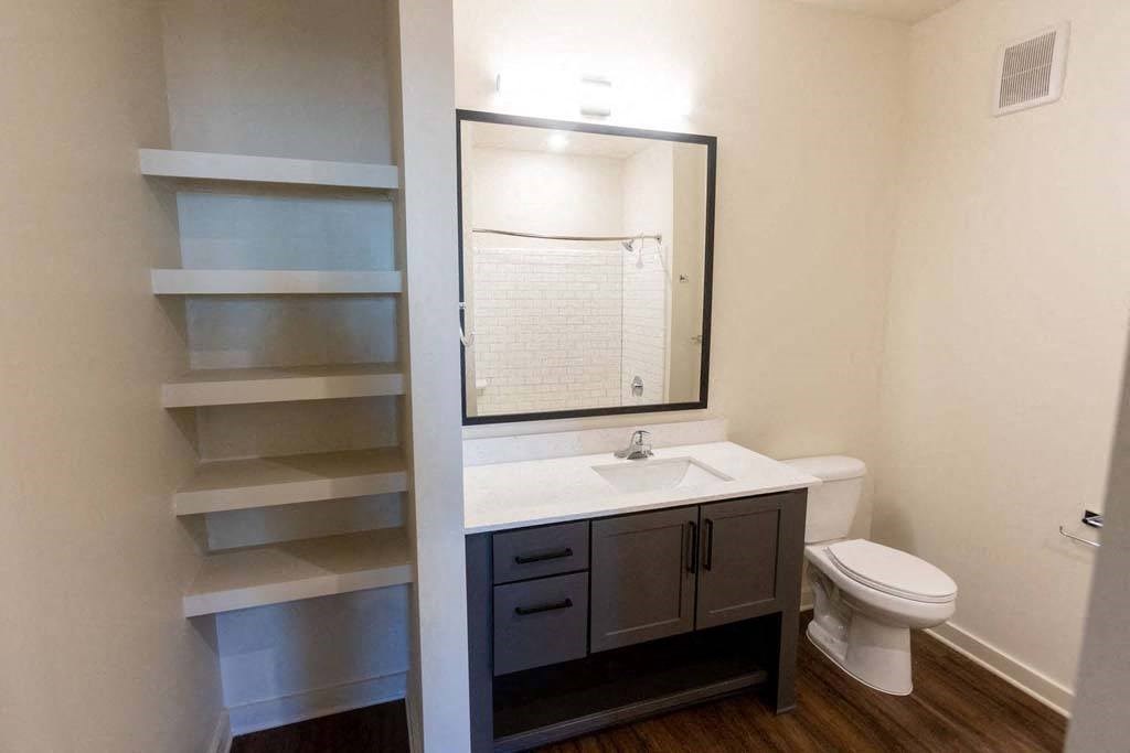 model bathroom at Walton Fayetteville, Fayetteville, GA