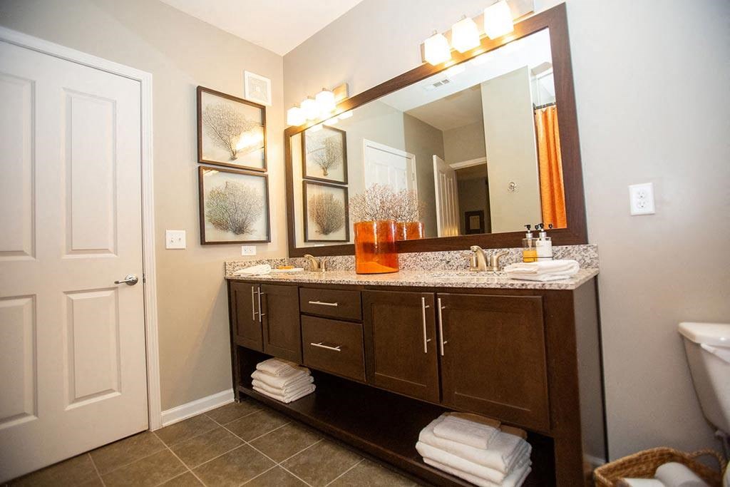 Bathroom at Walton Riverwood, Atlanta, Georgia