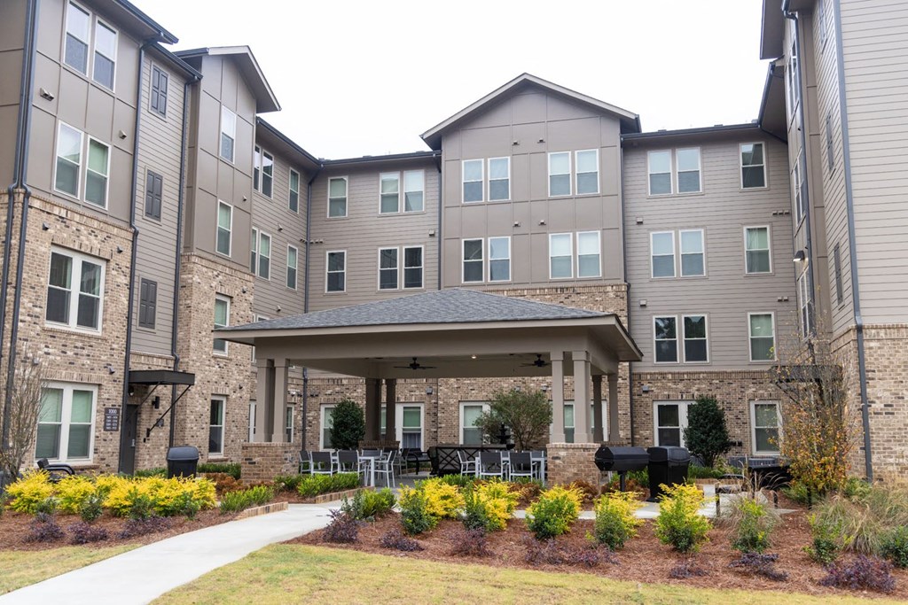 Pavillion outdoor garden walton trail Villa Rica, GA