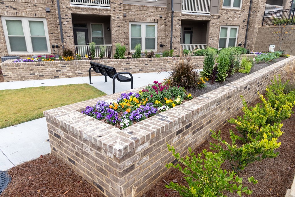 Community garden Walton Trail Villa, Rica GA