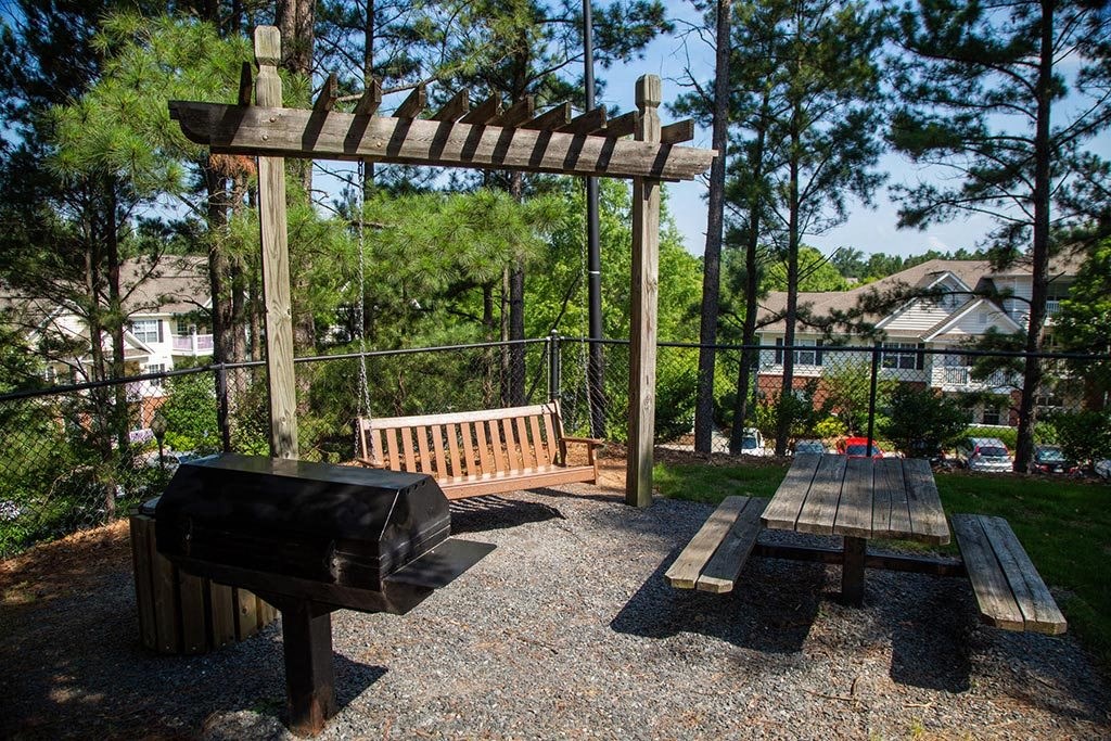 Grill area at Walton Vinings, Georgia