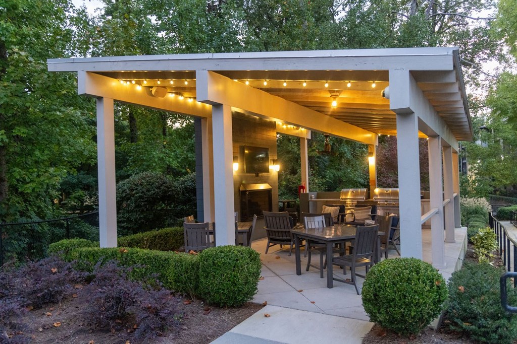 Woodstock West by Walton Community Room cooking station cabana