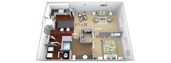Walton Westside A2 Floor Plan at Walton Westside, Georgia