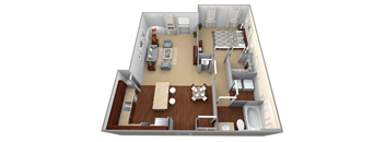 Woodstock 1 bedroom A3