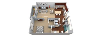 Walton Woodstock in Woodstock, GA 1 bedroom A4