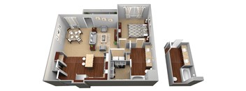 Walton Woodstock 1 bedroom A5