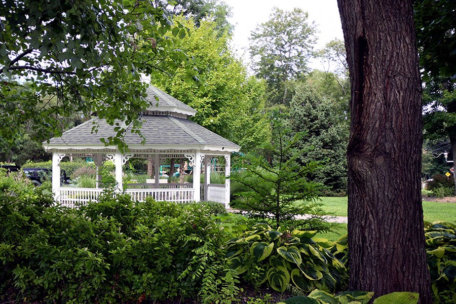 Garden Gazebo at Brookwood at Ridge, New York, 11961