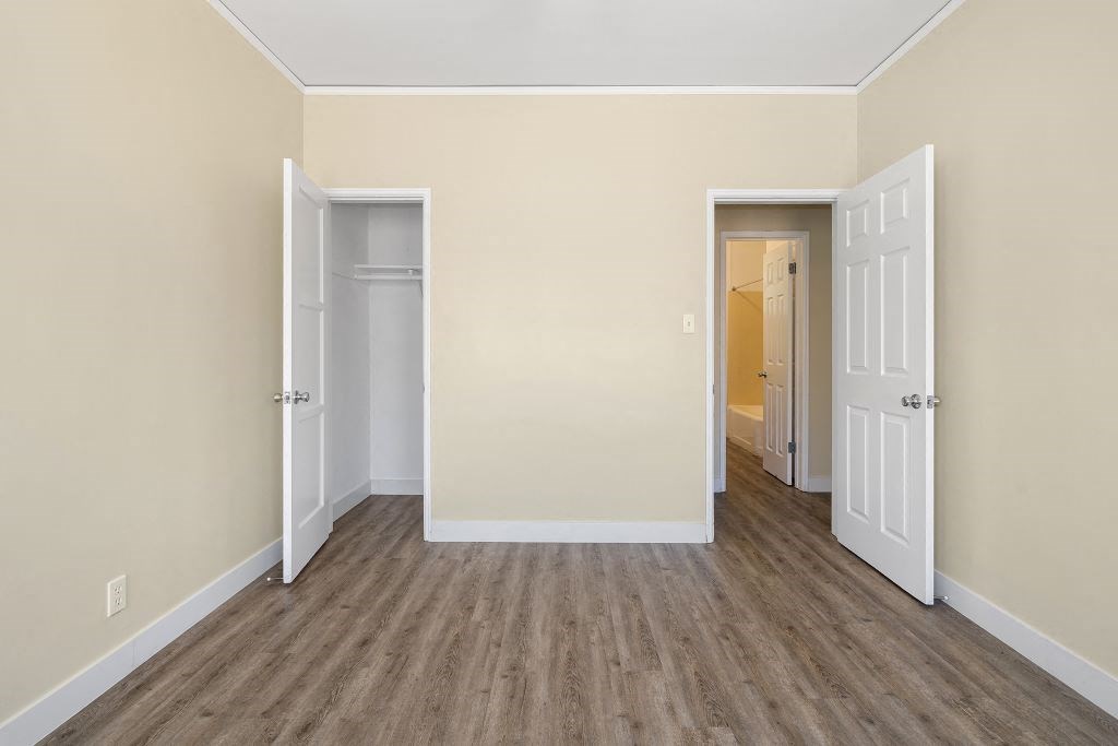 our apartments offer a bedroom with a king sized bed