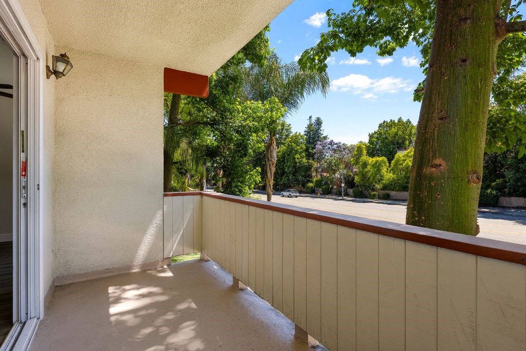 Large Balcony at Lombardi Apartments, Woodland Hills, 91367